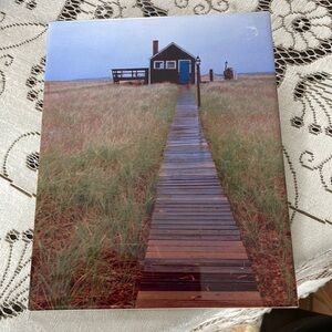 Beach Art Tile by David Stern of MA Fine Art Photography Wall Mounting Hanger